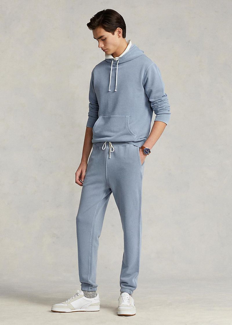 Pantalones Polo Ralph Lauren Hombre Organic Cotton De Lana Tracksuit Bottom Chile Azules LGWEU-6472